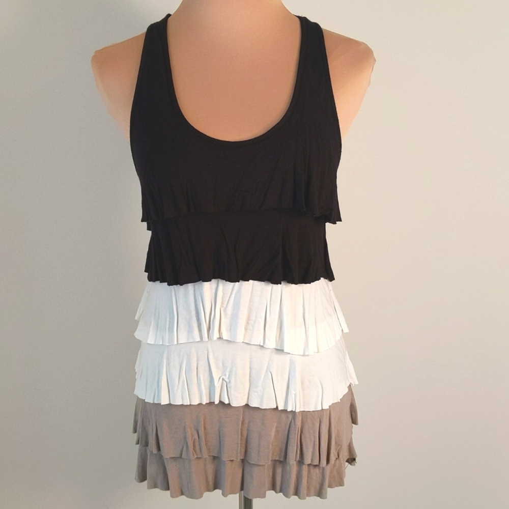 Rachel & Chloe Racer Back Top, M, EUC